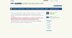 Desktop Screenshot of caseoccasionemilano.it